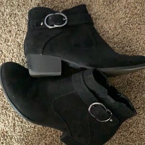 Black booties